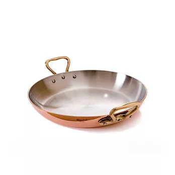 法國Mauviel－紅銅雙耳淺鍋（16cm）
