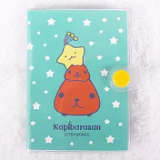 Kapibarasan 水豚君星星系列名片簿。綠色