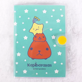 Kapibarasan 水豚君星星系列名片簿。綠色