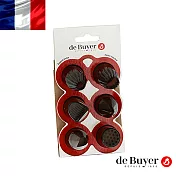 法國【de Buyer】畢耶烘焙 專利創意擠花嘴組6件組