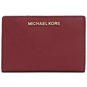 MICHAEL KORS 防刮真皮卡片零錢包-紅色(現貨+預購)紅色