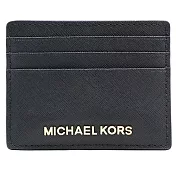 MICHAEL KORS 經典防刮證件名片夾-黑色(現貨+預購)黑色
