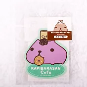 Kapibarasan 水豚君咖啡小舖貼紙-G款