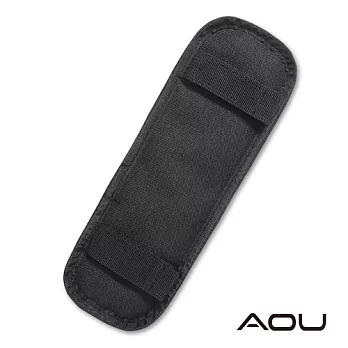AOU 台灣製造 減壓可拆式肩片 耐磨可水洗 單肩包肩片 後背包肩片 包帶配件 03-019黑色