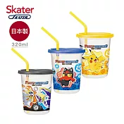 日本 Skater 日本製3入水杯(320ml)-寶可夢