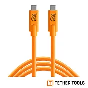 Tether Tools CUC15-ORG Pro傳輸線 USB-C to USB-C