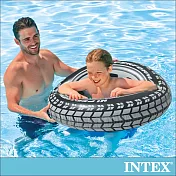 【INTEX】酷輪胎-游泳圈91cm 適用9歲以上(59252)