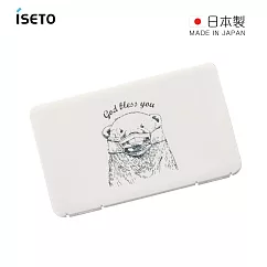 【日本ISETO】日製隨身口罩收納盒─2入─ 白熊