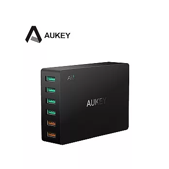 【AUKEY】PA-T11 6孔 60W QC3.0 6孔充電器 附Micro USB Cable