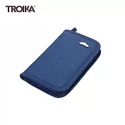 [ TROIKA/ VW ] RFID 屏障旅遊護照卡夾包/日常卡夾包藍色