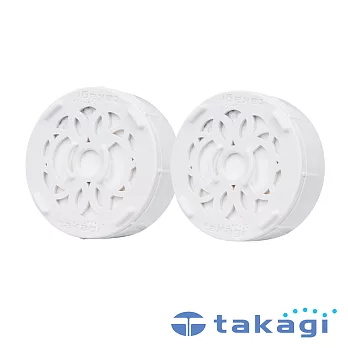 【takagi】淨水Shower蓮蓬頭除氯濾芯組(2入) | 鈴木太太公司貨
