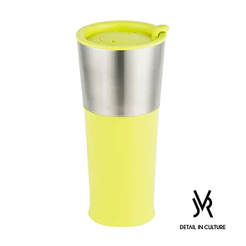 JVR 韓國原裝 BASIC不鏽鋼繽紛隨行杯450ml- 共3色萊姆綠