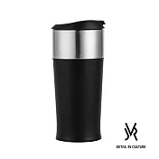 JVR 韓國原裝 MARTIN POP不鏽鋼馬丁翻蓋隨行杯350ml- 共3色黑色