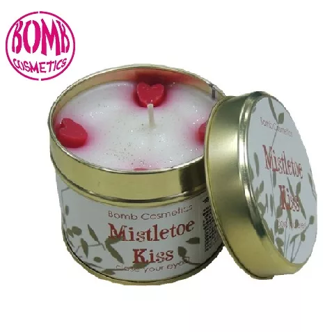 【Bomb Cosmetics】Mistletoe Kiss 期待您的愛鐵罐香氛蠟燭
