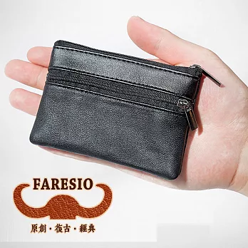 Faresio 簡約義式零錢卡夾包(F-C05)