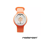 【Radarcan】R-100時尚型驅蚊手環PLUS升級版(四色可選)亮眼橘
