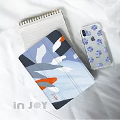 INJOYmall for iPad mini4 系列 Smart cover皮革平板保護套 洋溢夏日氣息款