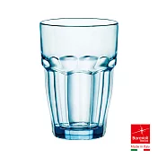 義大利Bormioli Rocco 彩色強化玻璃杯6入組-370cc(水藍)