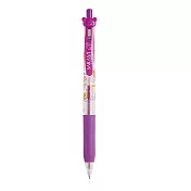 San-X 拉拉熊 ZEBRA斑馬 SARASA CLIP 環保中性筆。紫色