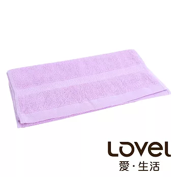 Lovel 嚴選六星級飯店純棉毛巾-共五色薰紫