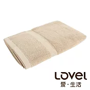 Lovel 嚴選六星級飯店純棉浴巾-共五色椰褐