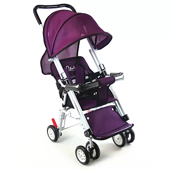 S-Baby 第三代五點式安全帶輕便型推車(可變座椅)-四色可選紫