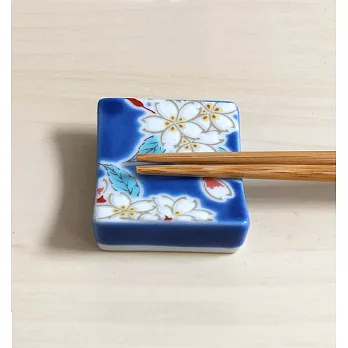 【東京食器】九谷燒 - 櫻 彩繪筷架