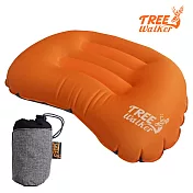 TreeWalker 輕量舒適充氣枕-兩色可選橘