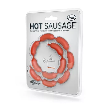 【Fred & Friends】Hot Sausage 香腸造型隔熱墊
