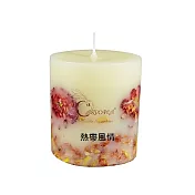 【Casyopea】 鮮花裝飾蠟燭 Ambra熱帶風情
