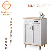 【Sato】BILY長崎之夏雙抽雙門收納櫃‧幅60cm