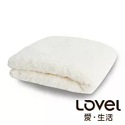 Lovel 7倍強效吸水抗菌超細纖維小浴巾-共9色棉花白