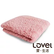 Lovel 7倍強效吸水抗菌超細纖維方巾-共9色蜜桃粉