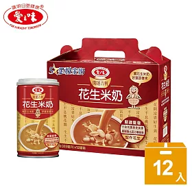 博客來 愛之味 開運吉利花生米奶340g 12入 打