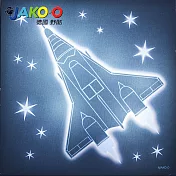 JAKO-O 德國野酷-LED裝飾夜燈-火箭