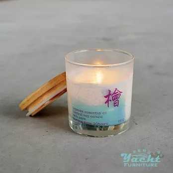 【YACHT 遊艇精品文創】檜木精油護膚蠟燭-130g