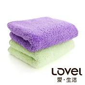 Lovel 全新升級第二代馬卡龍長絨毛纖維毛巾3件組(共5色)暖陽黃三件組