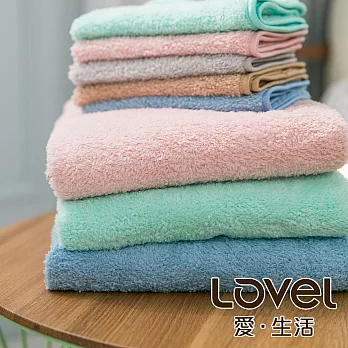 Lovel 3M頂極輕柔棉超細纖維二件組(毛巾+方巾)靜謐藍二件組