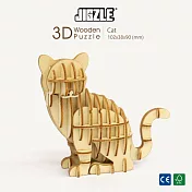 JIGZLE ® 3D-木拼圖-貓