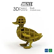 JIGZLE ® 3D-紙拼圖-鴨子