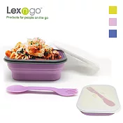 Lexngo可折疊義大利麵盒-紫
