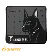 【iSquarer】中職台灣犬電競滑鼠墊最愛黑狗兄