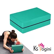 【KS yogini】加硬減震款 EVA環保瑜珈磚(綠色)
