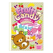 San-X 拉拉熊懶熊超市系列 B5 筆記本。水果糖