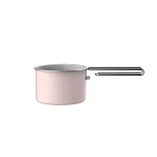 [JIA品家]虹彩鋼 琺瑯牛奶鍋14cm 粉紅色