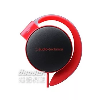 鐵三角 ATH-EQ500 耳掛式耳機 超輕量款22g - 紅色
