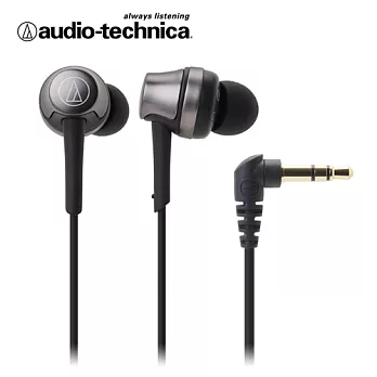 鐵三角 ATH-CKR50 輕量耳道式耳機 輕巧機身 - 黑色