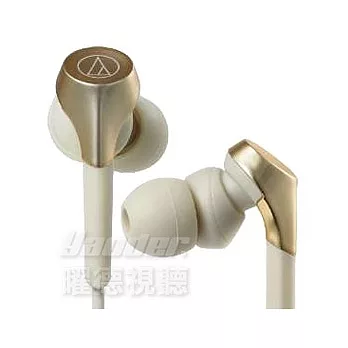 鐵三角 ATH-CKS550X 動圈型重低音 耳塞式耳機 - 香檳金色