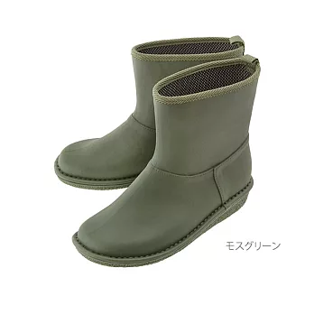 日本製【Charming】時尚造型 個性雪靴雨鞋 712 綠色LL