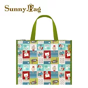 Sunny Bag - 多功能橫式拉鍊提袋-可愛小動物